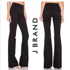 J brand Maria Flare Seriously Black Size 29 NWT